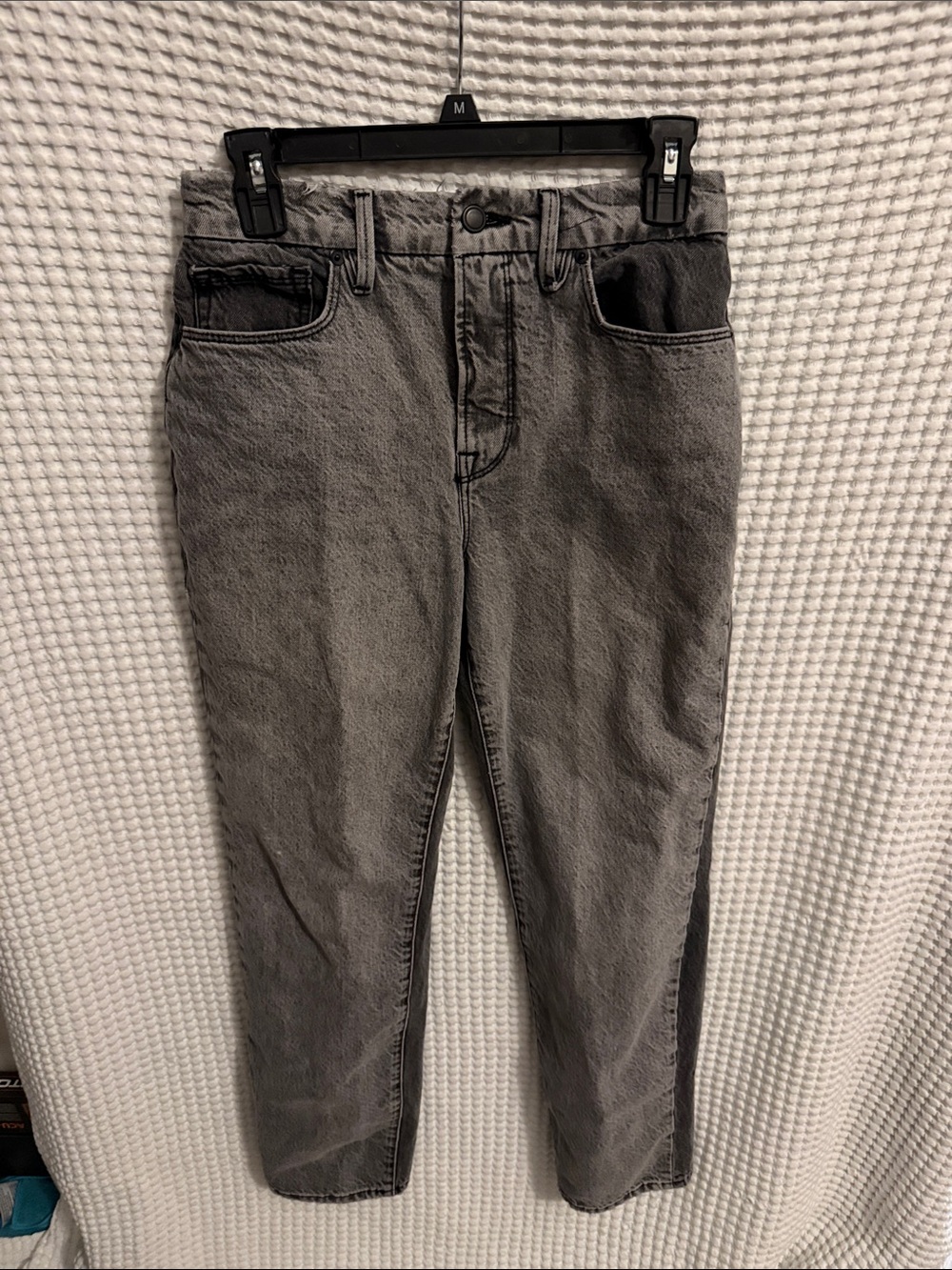 Women’s Gray Slim Straight Jeans